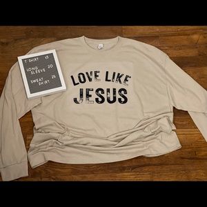 Love like Jesus long sleeve T-shirt